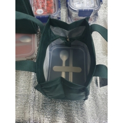 ONL - Túi đựng bộ hộp cơm LocknLock Daily Cooler Bag, Hàng Chính Hãng, Màu xanh lá HWB820 HWB820GRN - HAPOS Xanh Lá - HWB820GRN