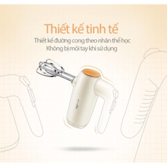 QT - Máy đánh trứng cầm tay Bear DDQ-B01K1 công suất cao chống tê tay khử mùi đảm bảo sức khỏe an toàn - Hapos DDQ-B01K1