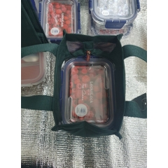 ONL - Túi đựng bộ hộp cơm LocknLock Daily Cooler Bag, Hàng Chính Hãng, Màu xanh lá HWB820 HWB820GRN - HAPOS Xanh Lá - HWB820GRN