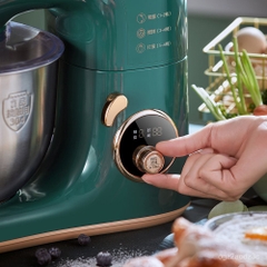 QT - Máy đánh trứng trộn bột đánh kem bơ-có hẹn giờ để bàn tự động đa năng Bear SJJ-B10W5 , BH 12 tháng - Cheapmall BearB03V1