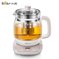 QT - Ấm Bình Máy pha trà chưng yến đa năng Bear SUBE011, thủy tinh dung tích 1,5L nhỏ gọn tiện lợi, dưỡng sinh, BH 18 tháng C08T1 Xanh Quốc Tế