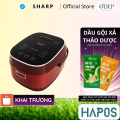 Nồi cơm điện cao tần cảm ứng Sharp 1.8L KS-IH191V-RD - Bảo hành 12 tháng - HAPOS HSA KS-IH191V-RD