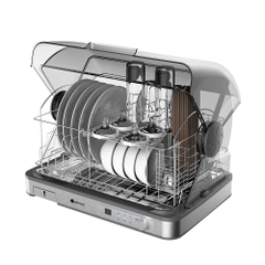 Máy sấy bát Elmich DDE-3907, 2 tầng chứa, 4 tính năng sấy, công nghệ khử trùng bằng tia UV, hàng chính hãng - HAPOS HSA DDE-3907