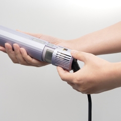 Máy sấy tóc tạo kiểu LocknLock gồm 4 đầu phụ kiện sấy, duỗi Multi hair styling dryer ENA526GRY - HAPOS OFFICIAL ENA526GRY