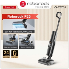 Máy hút bụi lau sàn Roborock F25 | F25 ACE | F25 RT, Lực hút 20000Pa, Gập sát sàn - Bảo hành 2 năm - CHEAPMALL SUNHOUSE F25 RT