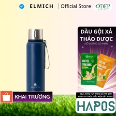 Bình giữ nhiệt inox 316 Elmich EL8335 dung tích 1L , Hàng chính hãng - HAPOS HOF