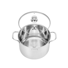 Nồi luộc gà Inox 3 lớp đáy liền Elmich Trimax Classic 28cm EL-2410OL28 - HAPOS HSA