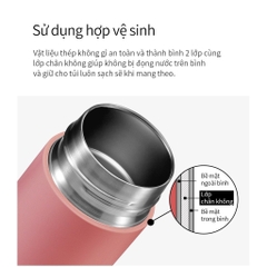 OFF - Bình giữ nhiệt  Hidden Moon  dung tích 490ml - 3 màu Chính hãng LocknLock LHC3275 - HAPOS OFFICIAL LHC3275SBLU