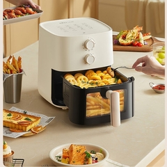 [Quốc tế] Nồi chiên không dầu 5L Bear Chính hãng, công nghệ nhiệt đối Lưu 360 độ QZG-J15M1  - HAPOS OFFICIAL QZG-J15M1