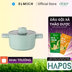 Nồi chống dính Elmich Hera II EL-5202SK size 18,20,24cm , Hàng chính hãng - HAPOS HOF