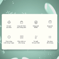 Nồi cơm điện Elmich 1.2L RCE-9126 - HAPOS HSA