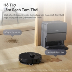 Robot hút bụi lau sàn Roborock Chính hãng giặt sấy tự động S8 MaxV Ultra | S8 MaxV Auto Refill - CHEAPMALL SOU S8 Max V Ultra Trắng
