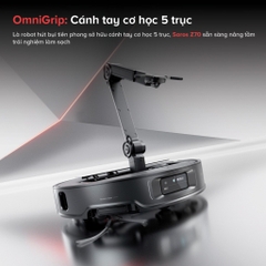 Robot hút bụi lau nhà Roborock Chính hãng cánh tay OmniGrip lực hút 22000Pa Saros Z70  - CHEAPMALL SOU Saros Z70