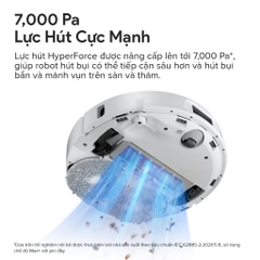 Robot hút bụi lau sàn Roborock Chính hãng lực hút 7000Pa tự động giặt sấy giẻ Qrevo Pro - CHEAPMALL SOU Q Revo Pro Trắng