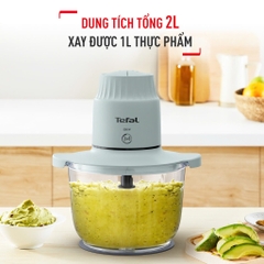 Máy xay thực phẩm 2L Tefal Chính hãng Choppeo công suất 500W cối thủy tinh MB603166  - CHEAPMALL MB603166