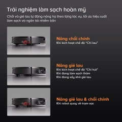 Robot hút bụi lau nhà Roborock Chính hãng lực hút 12000Pa tự động giặt sấy giẻ Qrevo Slim - CHEAPMALL SOU Qrevo Slim