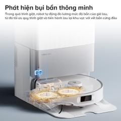 Robot hút bụi lau nhà Roborock Chính hãng lực hút 18500Pa giặt giẻ sấy khô Qrevo Edge 5V1 - CHEAPMALL SOU Q Revo Edge 5V1