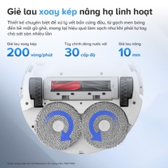 Robot hút bụi lau nhà Roborock Chính hãng lực hút 12.000Pa công nghệ FlexiArm Q Revo 5AE - CHEAPMALL SOU Q Revo 5AE