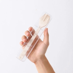 Bộ muỗng đũa nĩa LocknLock Lego Cutlery Set TLL108, Xếp gọn kèm hộp, 2 Màu lựa chọn - HAPOS LOF