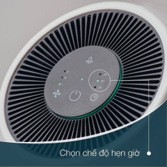 Máy lọc không khí Lock&Lock CADR 90㎥/h, Coverage 11㎡ - Màu trắng ENP116WHT - HAPOS LOF ENP116WHT