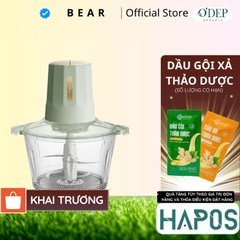 Máy xay thực phẩm đa năng Bear QSJ-U03B5 - Dung tích 2L, 2 mức độ xay - HAPOS HOF