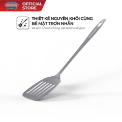 Xẻng sạn chiên xào 330 inox Sunhouse KS-TU330I - Inox chống gỉ dày dặn - Tay cầm chắc chắn - Dễ vệ sinh - HAPOS HEL KS-TU330I