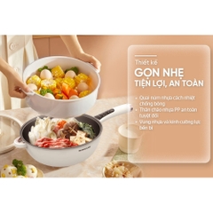 Chảo điện đa năng 5L Sunhouse SHD4555 - HAPOS HEL SHD4555
