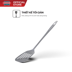 Xẻng sạn chiên xào 330 inox Sunhouse KS-TU330I - Inox chống gỉ dày dặn - Tay cầm chắc chắn - Dễ vệ sinh - HAPOS HEL KS-TU330I