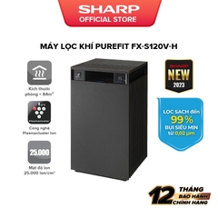 Máy lọc không khí Sharp Purefit FX-S120V-H Chính hãng - HAPOS HEL 84m2 - S120 Trắng
