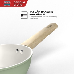 Chảo phủ sứ Nano đáy từ Sunhouse Healthy SHG20-24-26MT1 - Chống dính Nano Ceramic - Bắt từ nhanh - HAPOS HEL SHG26MT1 - Size 26cm