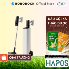Máy hút bụi Roborock cầm tay không dây H60 Hub Pro cao cấp, Tự động đổ bụi, Hệ thống lọc 5 tầng - HAPOS HOF