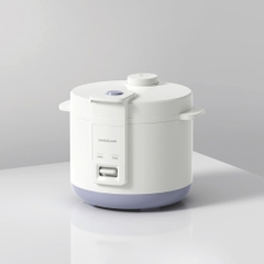 Nồi cơm điện LocknLock 1.5L, kèm khay hấp One-Switch Rice Cooker EJR442IVY - HAPOS LOF