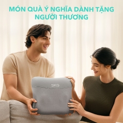 Gối massage lưng và cổ đa năng SKG VS500 chườm nóng 2 mặt - HAPOS HOF