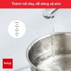 Nồi hấp Inox 18/10 Tefal Couscous Primary E3089504 24cm - Thép không gỉ - Đế 3 lớp - Bảo Hành 24 Tháng - HAPOS HOF