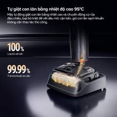Máy hút bụi lau nhà Roborock tạo bọt F25 Ace Pro | Lực hút 25.000pa | Tự động giặt sấy | Bảo hành 2 năm - HAPOS HOF F25 Ace Pro