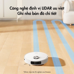 Robot lau sàn hút bụi tự làm sạch Dreame L10 Prime - Bản Quốc tế - BH 24 Tháng - HAPOS HOF