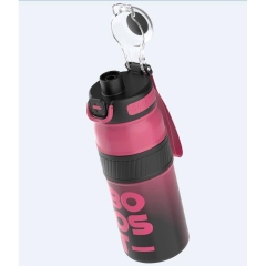 Bình giữ nhiệt Double Boost 750ml Sunhouse KS-TU750BR /KS-TU750BB/KS-TU750BY, inox cao cấp, núm nhựa ABS - HAPOS HEL KS-TU750BY