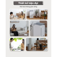 Máy lọc không khí Sharp hút ẩm tạo Plasmacluster ION DW-T30HV-W - Hàng chính hãng - HAPOS HEL DW-T30HV-W