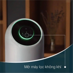 Máy lọc không khí Lock&Lock CADR 90㎥/h, Coverage 11㎡ - Màu trắng ENP116WHT - HAPOS LOF ENP116WHT