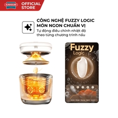 Nồi cơm điện tử 1.2L Happytime HTD8810, Công nghệ gia nhiệt chuẩn, Chống dính Ceramic, 6 chức năng nấu - HAPOS HOF