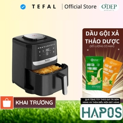 Nồi chiên không dầu Tefal EasyFry Silence EY5528E0, 5L,10 chế độ | Bảo Hành 24 Tháng - HAPOS HOF