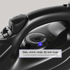 Bàn ủi hơi nước LocknLock 2 chế độ ủi, bình chứa 220ml công suất 1800W, Chính Hãng ENI334BLK - HAPOS LOF