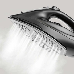 Bàn ủi hơi nước LocknLock 2 chế độ ủi, bình chứa 220ml công suất 1800W, Chính Hãng ENI334BLK - HAPOS LOF