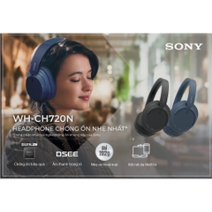 Tai nghe Sony không dây có công nghệ chống ồn WH-CH720N - HAPOS HEL