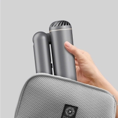 Máy sấy tạo kiểu tóc gấp gọn LocknLock ion âm bảo vệ tóc Foldable Hair Styling Dryer ENA626GRY Màu Xám - HAPOS LOF