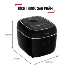 Nồi cơm điện tử Tefal Delirice Max RK7778Y0 - 815W - 1.8L - BH chính hãng 24 tháng - HAPOS HEL