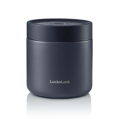 Hộp giữ nhiệt Locknlock 500ml Pump Vacuum Lunch Box - Màu Xanh Navy - LHC8053NVY - HAPOS LOF