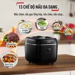 Nồi cơm điện tử Tefal Delirice Max RK7778Y0 - 815W - 1.8L - BH chính hãng 24 tháng - HAPOS HEL