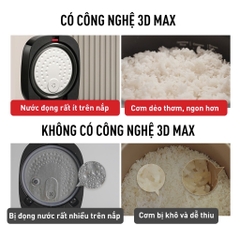 Nồi cơm điện tử Tefal Delirice Max RK7778Y0 - 815W - 1.8L - BH chính hãng 24 tháng - HAPOS HEL