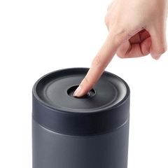 Hộp giữ nhiệt Locknlock 500ml Pump Vacuum Lunch Box - Màu Xanh Navy - LHC8053NVY - HAPOS LOF